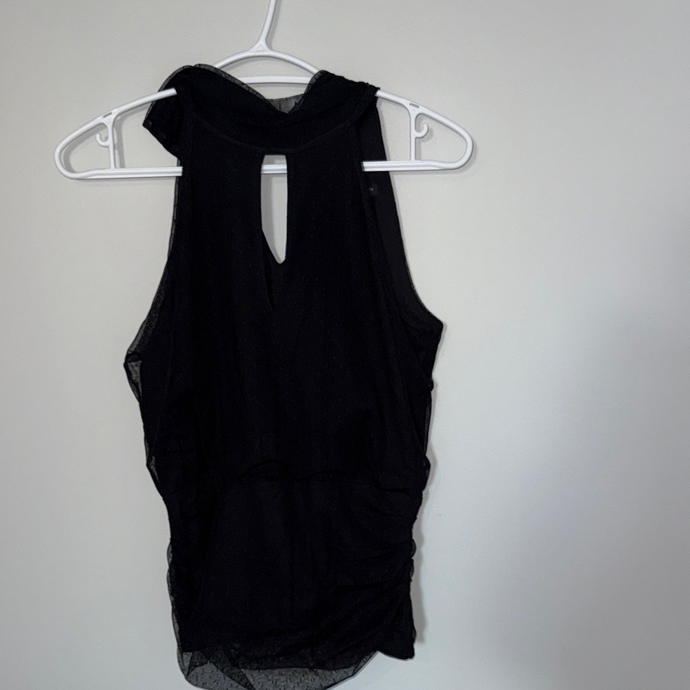 White House Black Market Black Tank Top